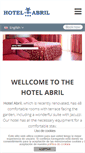 Mobile Screenshot of hotelabril.es